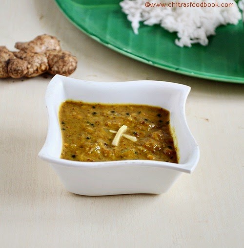 Ginger pachadi recipe