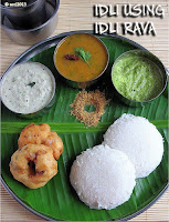 Idli using Idli Rava