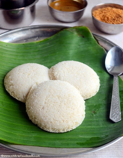 Brown rice idli