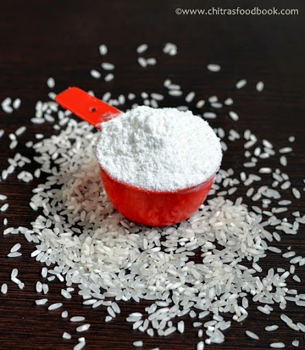 Homemade rice flour for seedai,murukku