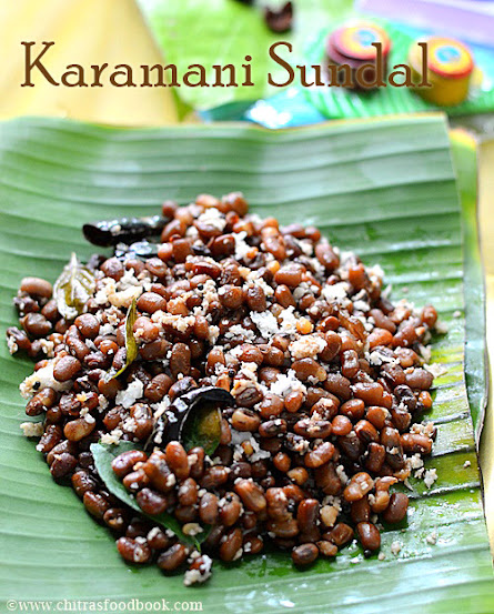 Karamani sundal recipe