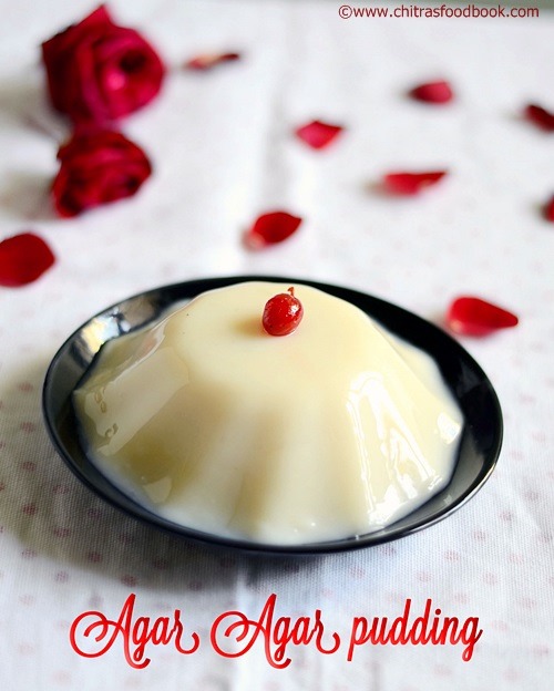 China grass/Agar agar pudding recipe