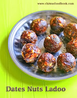 Dates and nuts ladoo