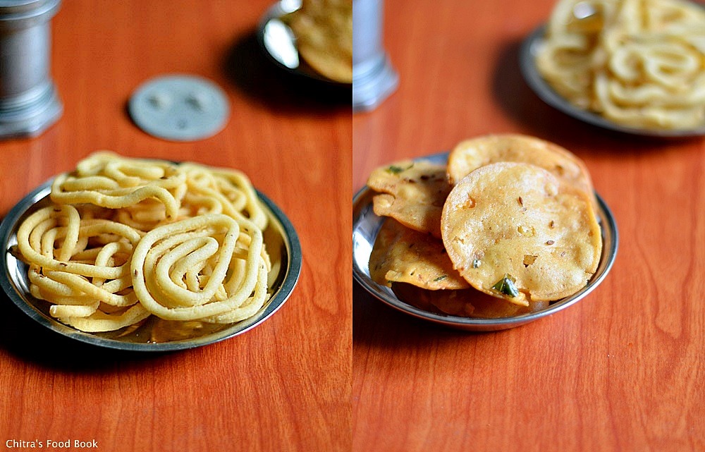 Murukku/thattu vadai recipe