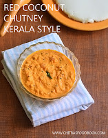 Kerala red coconut chutney