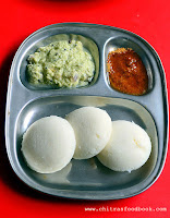 Coconut chutney with onion