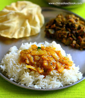 Cabbage sambar recipe