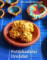 Pottukadalai urundai