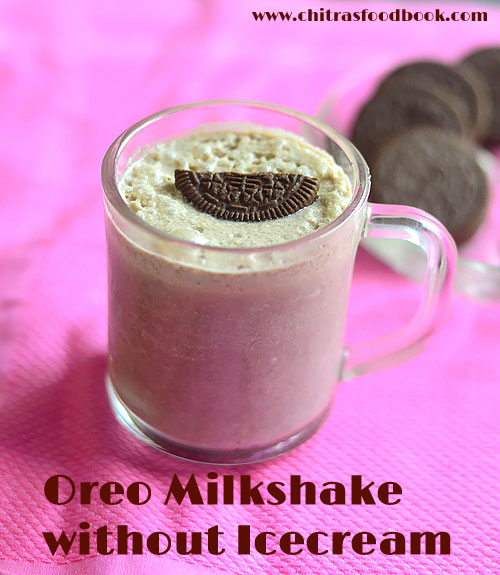 Oreo Milkshake Recipe Without Ice cream