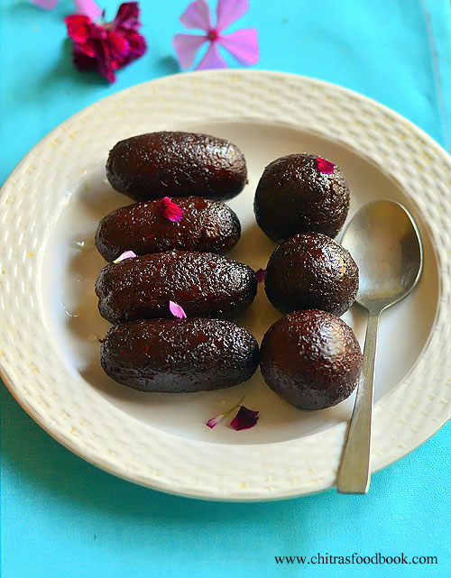 Kala Jamun With Instant Gulab Jamun Mix – Kala Jamun Using Readymix