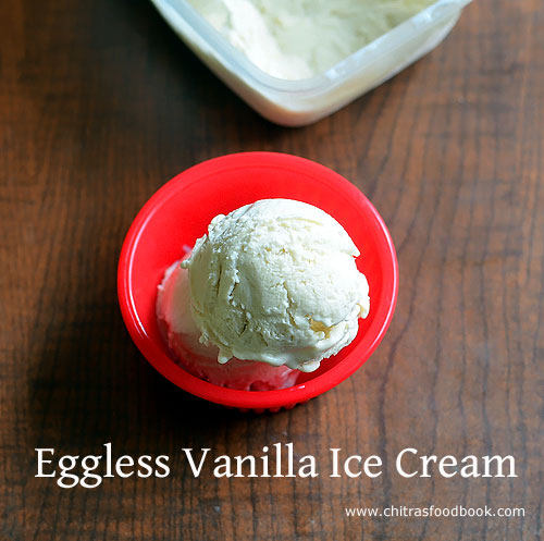 Eggless Vanilla Ice Cream With Condensed Milk & Amul Fresh Cream At Home (Without Ice Cream Maker)