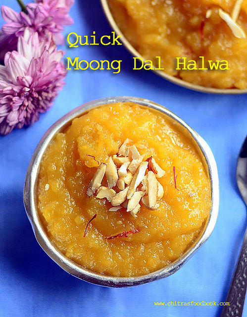 Moong dal halwa