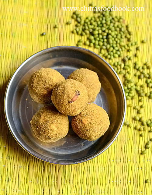 Green gram laddu