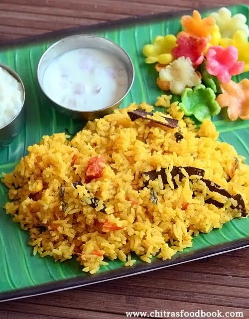 Karnataka style tomato bath