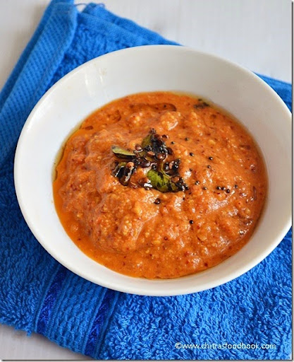 Tomato chana dal chutney